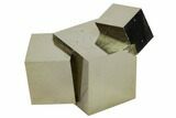 Pyrite Cube Cluster - Navajun, Spain #71640-1